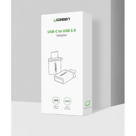 Αντάπτορας Ugreen OTG TYPE C 3.1 to USB 3.0 Γκρι US270 50283